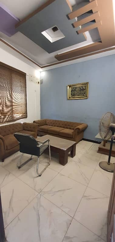 Spacious 140 Square Yards Lower Portion Available For Rent In Gulshan-E-Iqbal Town