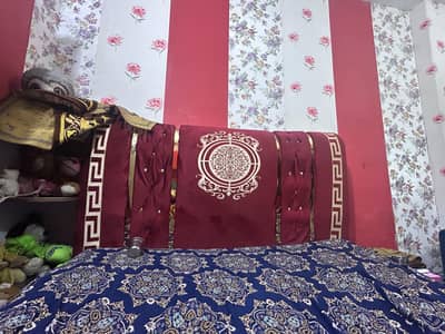cushioning bed with metress