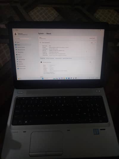 HP laptop, core i5, 256 ssd