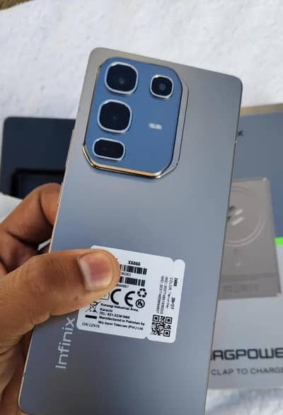 Infinix note 50 pro PTA approved with box 10/10 condition  water pack