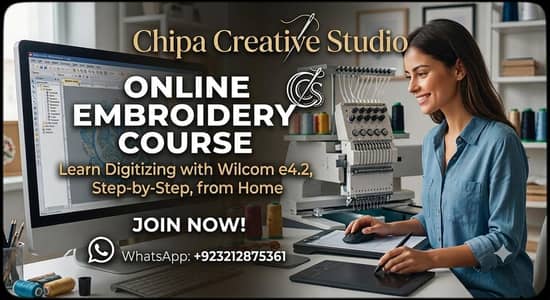 Embroidery digitizing Beginning to Expert