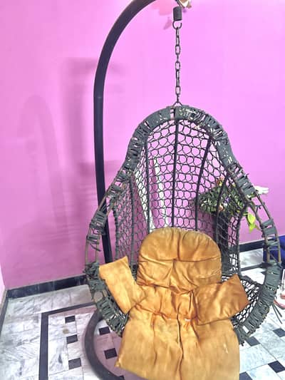 Jhola (swing) with cushions