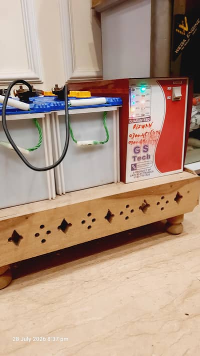 battery 19 plate 2 batterywith ups 48watt