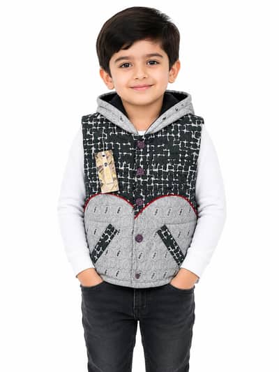 kids premium quality half sleeps jacket sale
