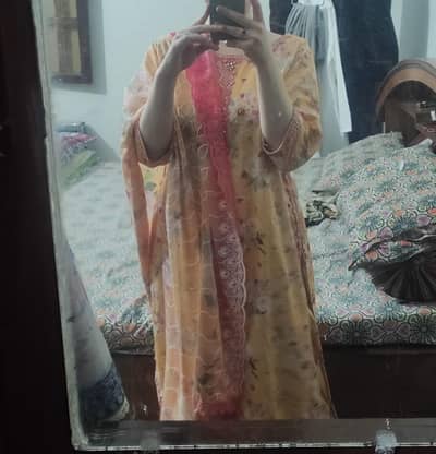 Yellow Floral 3-Piece Suit