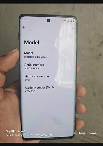 Motorola Edge