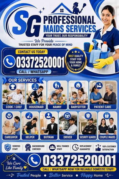 SG PROFESSIONAL MAIDS SERVICES