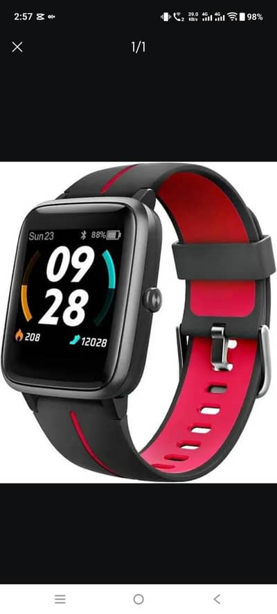 UMIDIGI Uwatch3 GPS Smart Watch 1.3" Color Touch Screen