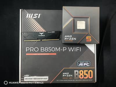 Ryzen 5 7600x, Msi B850m-p wifi, 16gb ddr5 6000mhz