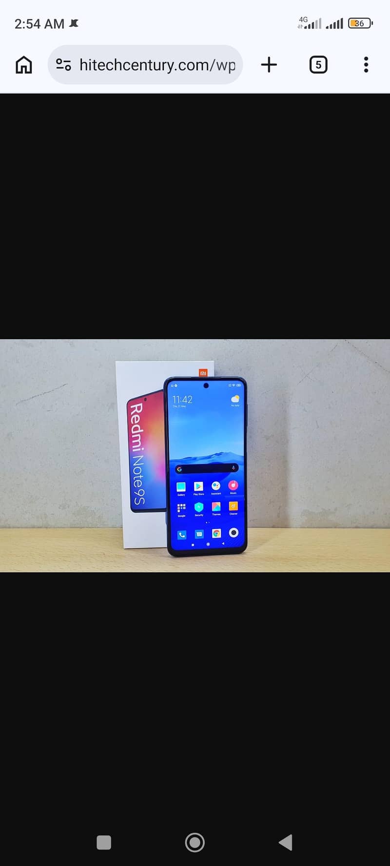 Xiaomi Redmi Note 9S 0