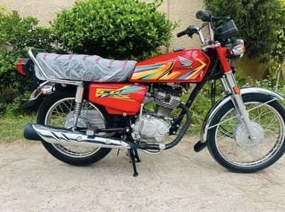 Honda CG125 Golden Number