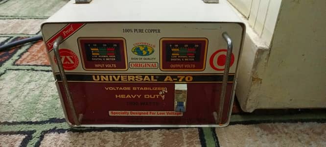 Stabilizer universal 7000 Watts original copper wiring