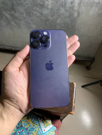 14 Pro Max Official Pta Approved dual sim deep purple