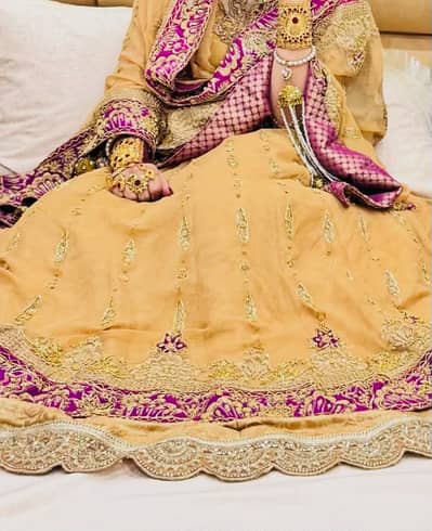Bridal Double layered Lehnga Choli (1 time used for 4 hours)