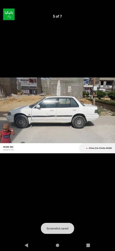Honda Civic Oriel 1989