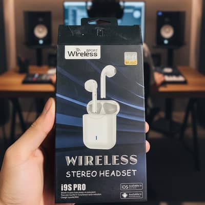 i9spro wireless stearo headset