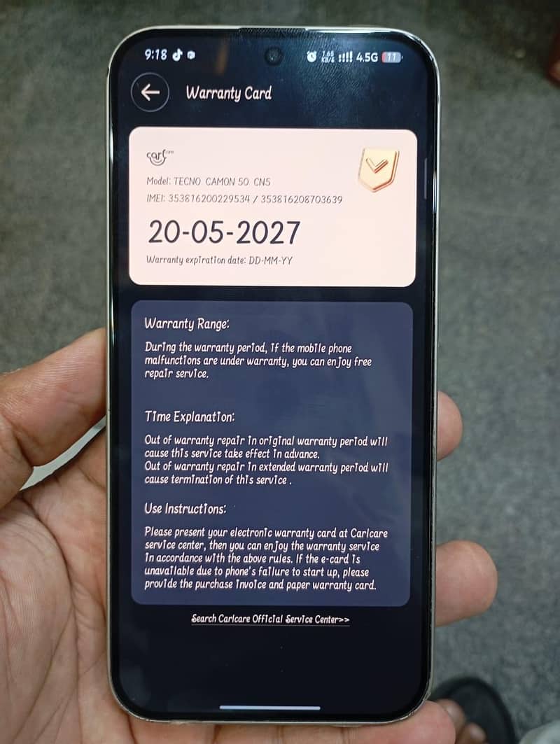 Tecno camon 50 1