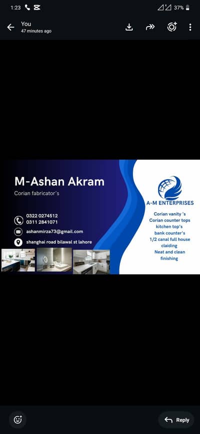 corian vanity's kitchen tops