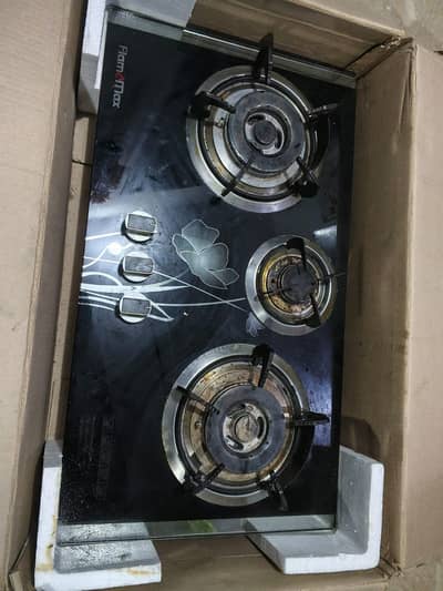 Electric Glass Stove 3 Burner