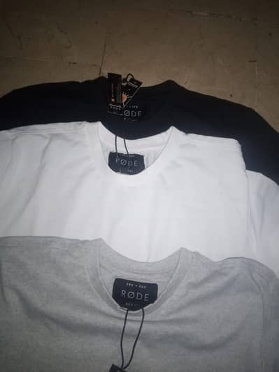 RODE Branded T-Shirts Stock Lot | Export Surplus | Wholesale | 60,000