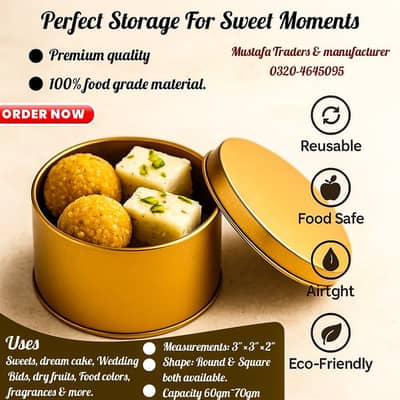 Premium & import quality tin boxes