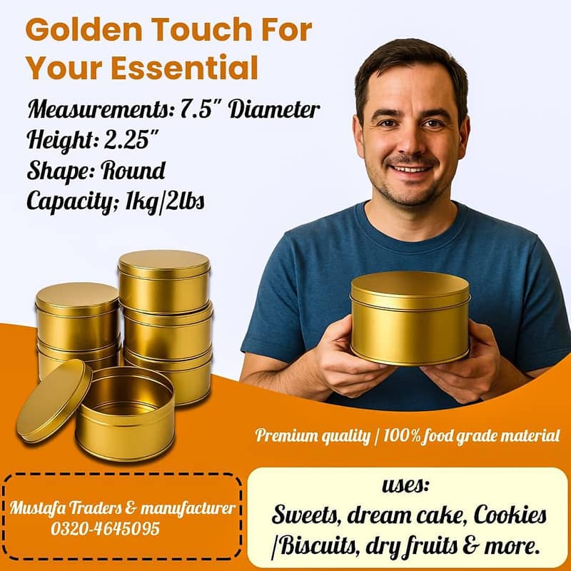 Premium & import quality tin boxes 1