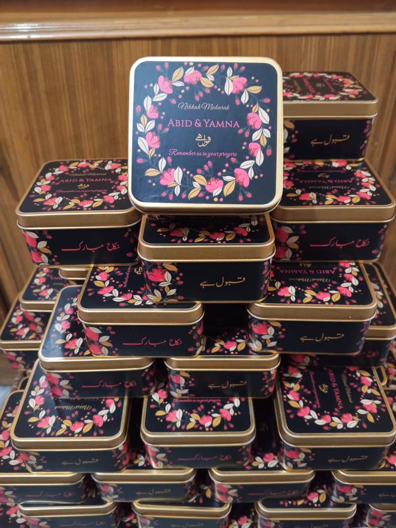 Premium & import quality tin boxes 14