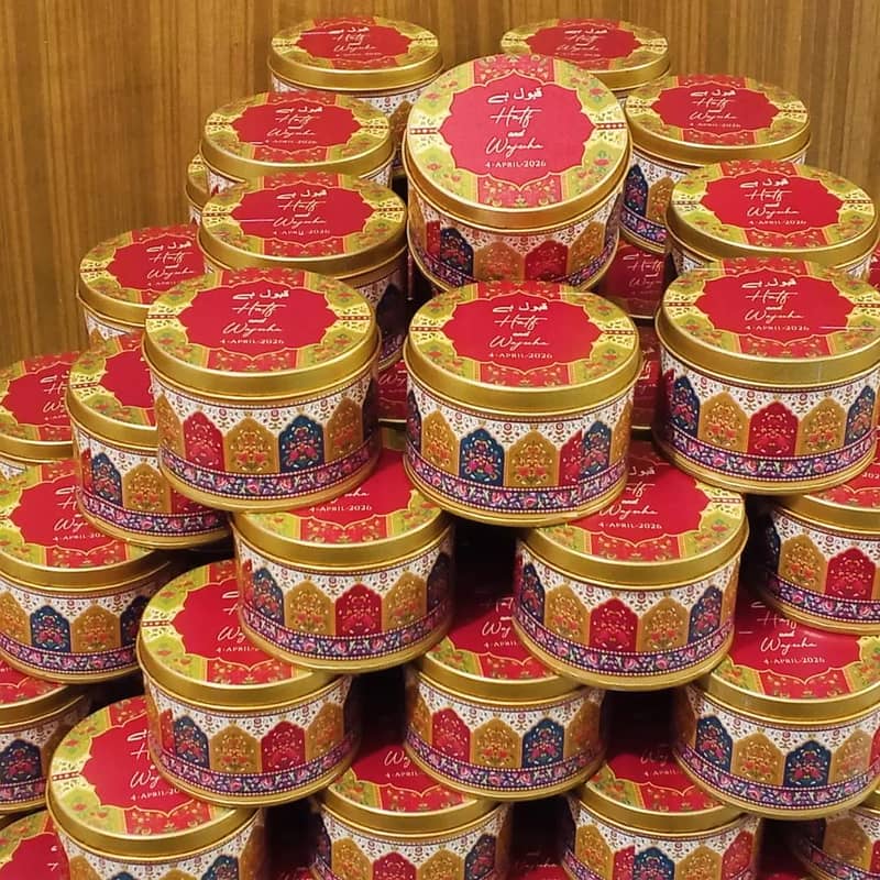 Premium & import quality tin boxes 16