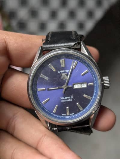 tag Heuer caliber 5 automatic day and