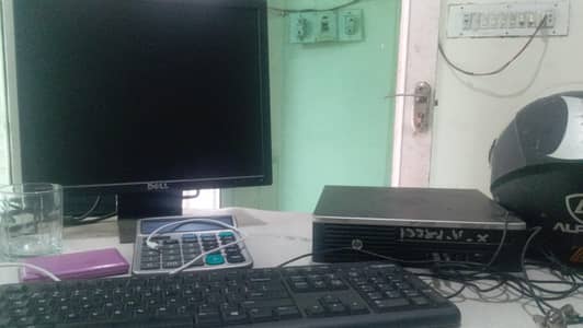 A branded  hp computer