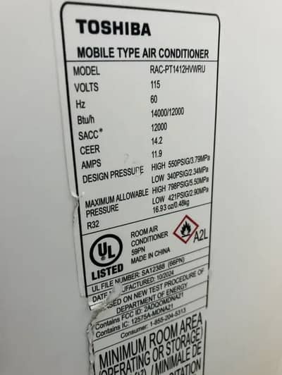 1.3 Toshiba Ac