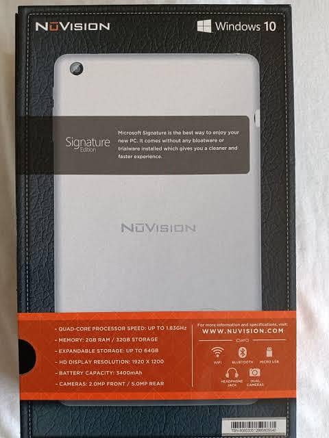 Window+Tablet Nuvision 3