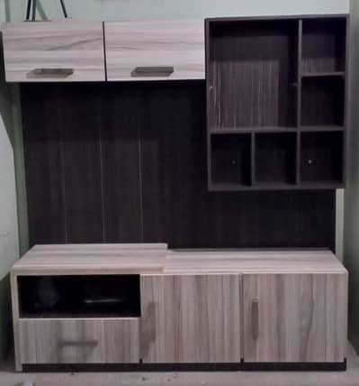 Modren TV unit with all Shelves and storage cabinet