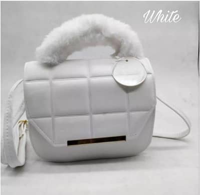 white quality crossbody bag