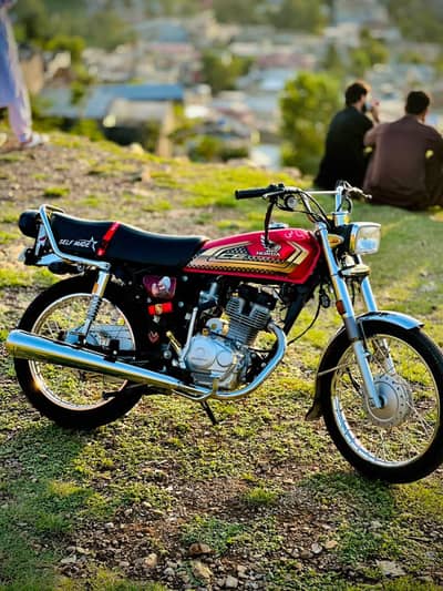 CG 125 GOLD EDITION 25 MODEL with double saman