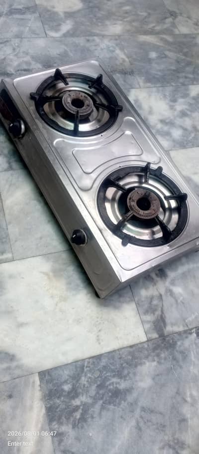 Steel Stove Burner