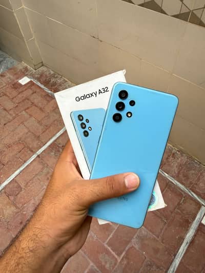 Samsung Mobile A32 official pta brand new 10/10 Full box
