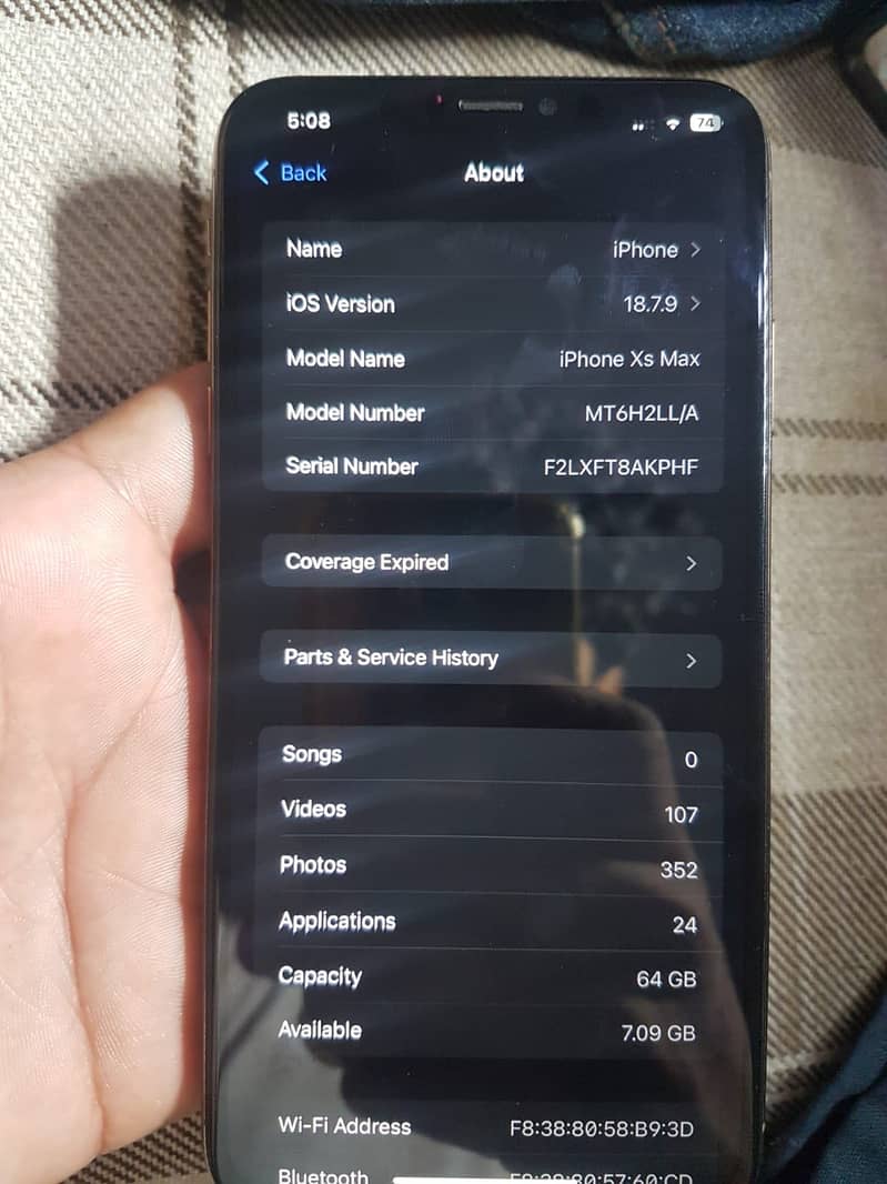Apple iPhone XS Max 5