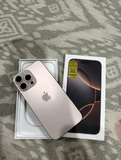 apple iphone 16 pro max official pta approved tottly original 512gb