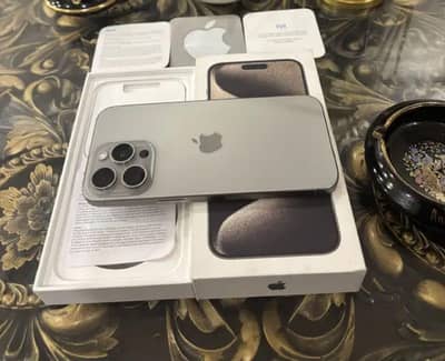 iphone 15 pro max official pta approved tottly original water pack