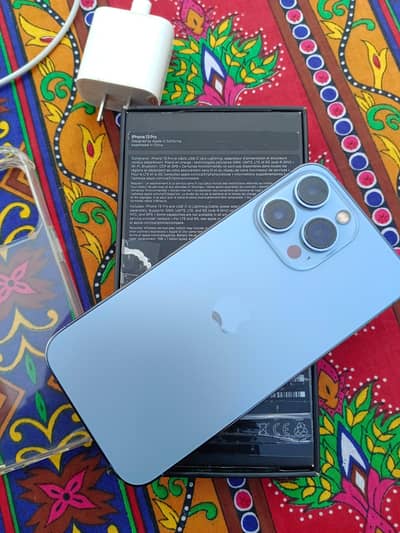 Apple iPhone 13 Pro official Pta approved water pack tottly orignal