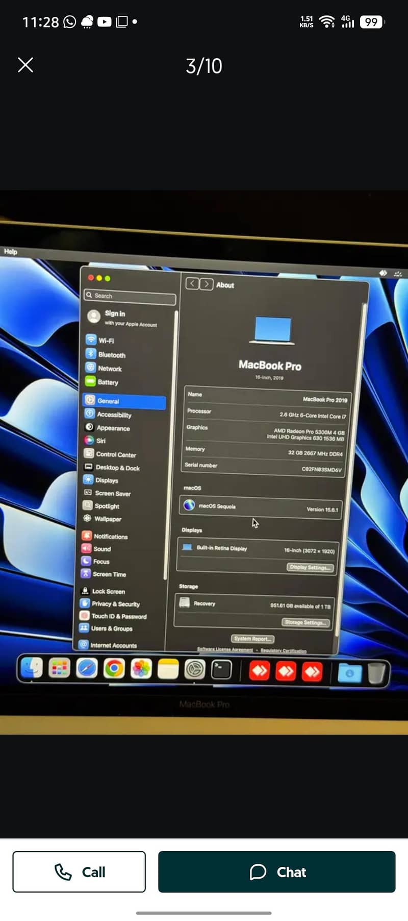 macbook pro 2019 32/1tb 03084232114 3
