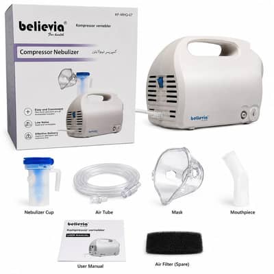 NNebulizer | Believia Nebulizer KF-WHQ-07 | 1 year warranty |