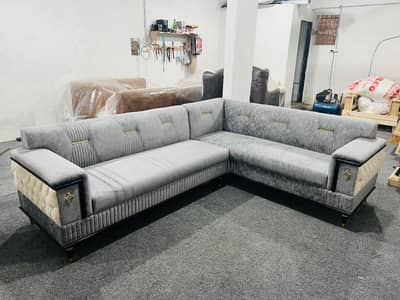 Affordable L shape Sofa- Ready to use