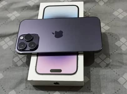 Apple Iphone 14 pro max official pta approved 256gb water pack