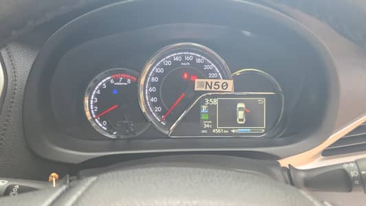 Toyota Yaris Sedan ATIV X CVT 1.5 Black Interior 2025