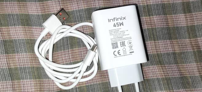 infinix Note 40 Box Pulled Charger Original