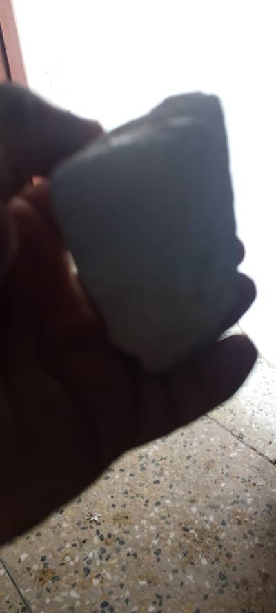 Milky white opal stone pieecces