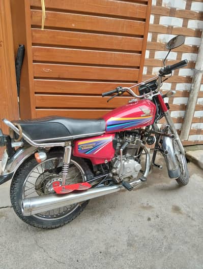 Honda CG 125 Red color 2011 model