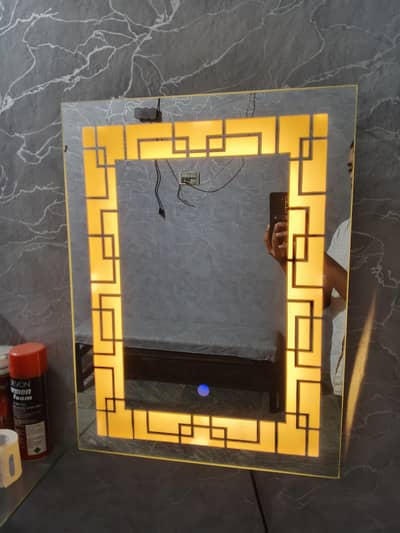 Mirror Light LED – 1.5×2 Feet – 3 Colour Golden & Mix